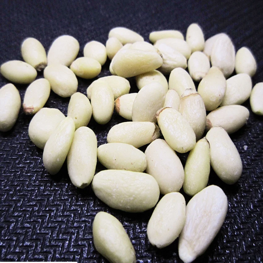 Качественные натуральные белые кедровые орехи сырые сосновые орехи