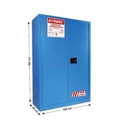 SYSBEL FM Certificate 45 Gallon Safety Storage Cabinet for Flammables Flammable Storage Safety Cabinet