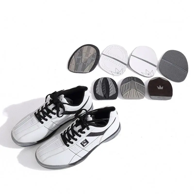 High quality sole bowling shoes Customizable logo White bowling shoes