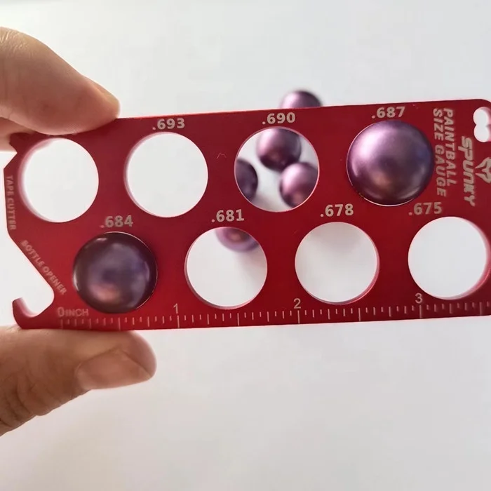 Colorful paintball balls with 0.68 caliber from professional paintball factory