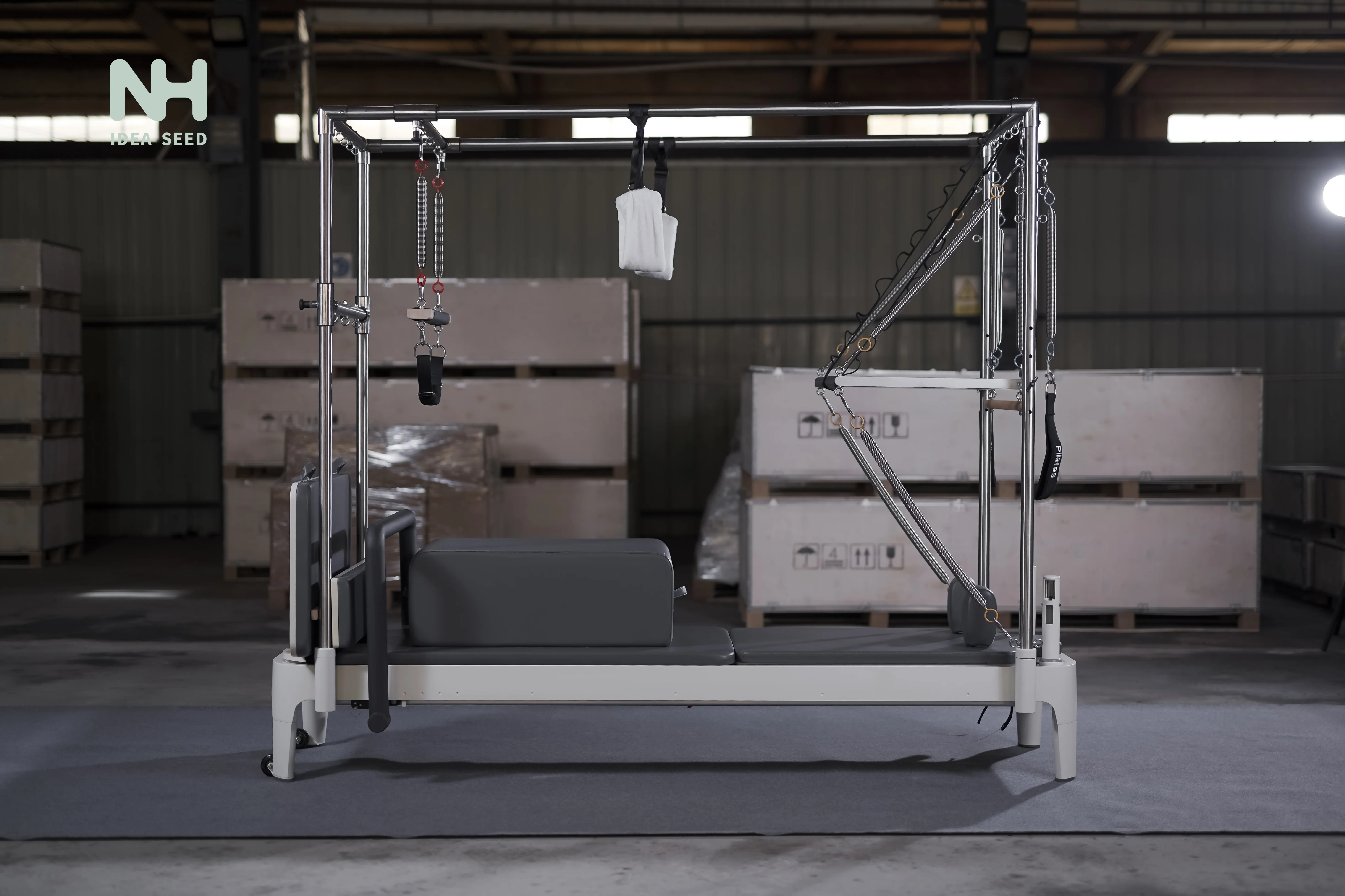 NIANHE Three in One equipment heavy combination sliding Pilates Reformer with Full Tower yoga gym fitness machine