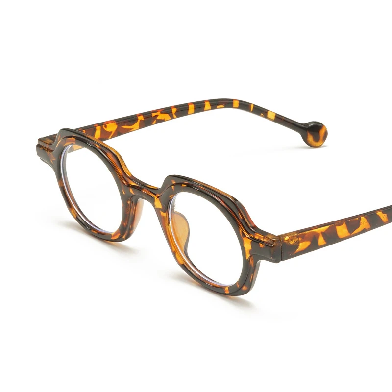 Anti-blue light Small Frame Computer Mirror Flat Glasses Decoration Can Be Matched With Myopia Glasses Frame Wholesale