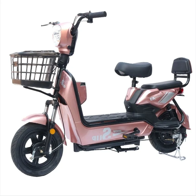 Hot selling Vietnam CKD electric Bicycle 500W with rearview mirror turn signal high quality adult student riding ebike