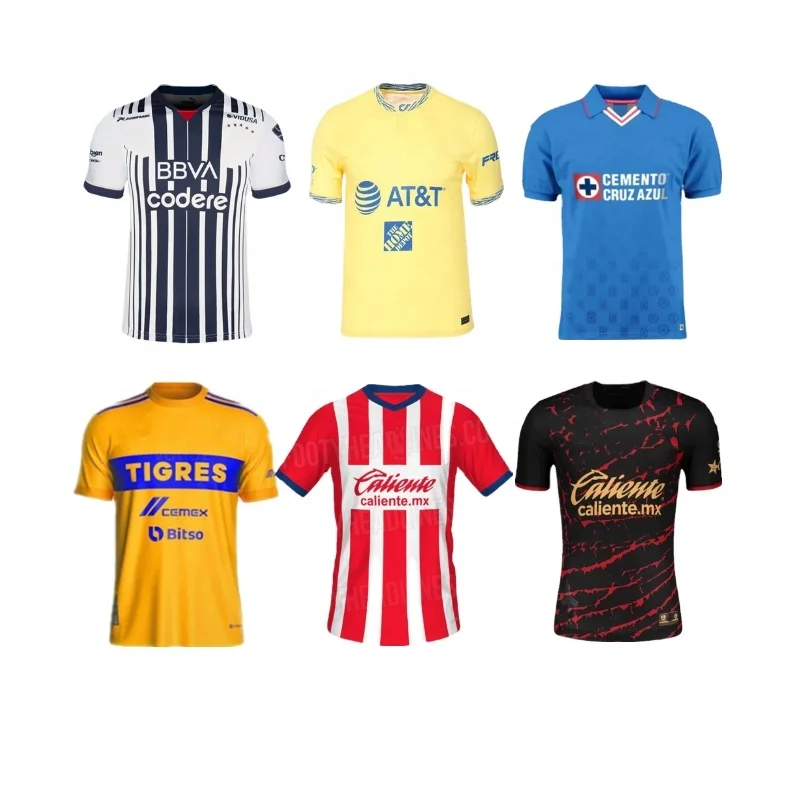 2022 Мексиканская футбольная майка, лучшего качества, тайская, домашняя, мужская, женская, детская, Футбольная майка на заказ