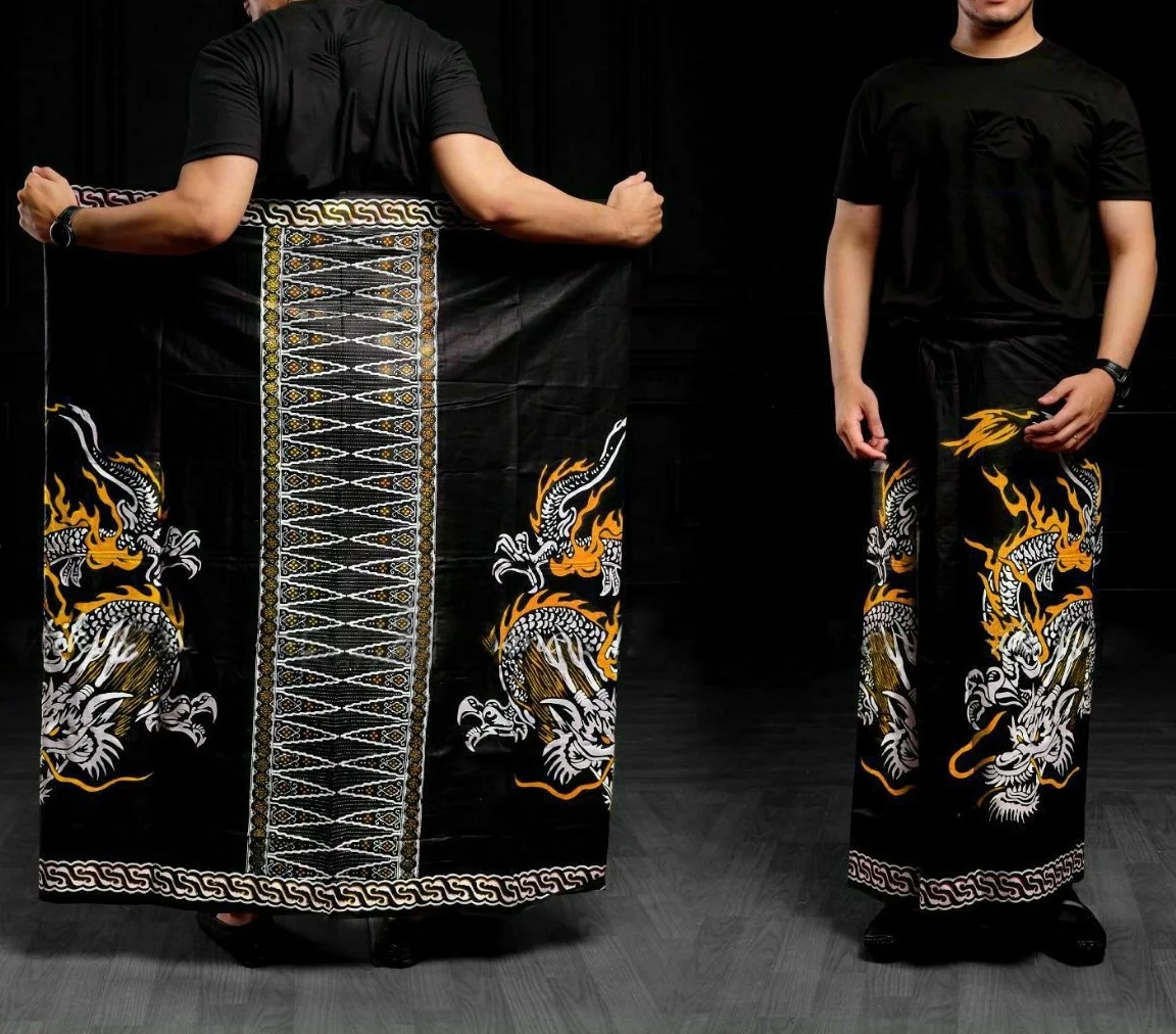 New Arrivals Wholesale Indonesia Unisex Traditional Ethnic Clothing Batik Sarong Women Sarung Lungi  For Men