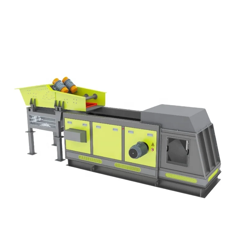 Magnetic separator /metal sorting machine/ eddy current separator for aluminum and copper non ferrous metal separation