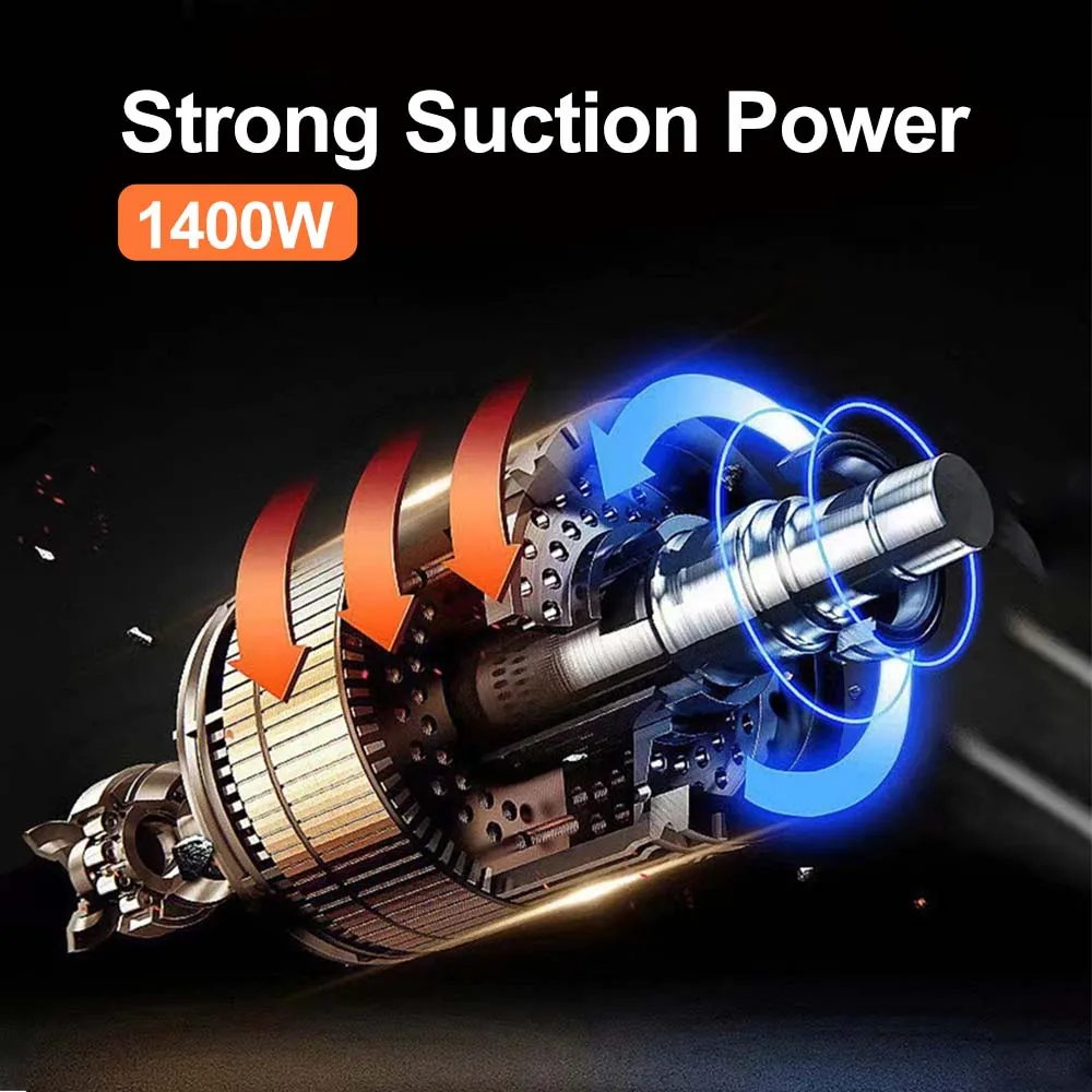 WINNING STAR ST-5036 1400W High Quality Strong Power Household Electric Wet and Dry Vacuum Cleaner