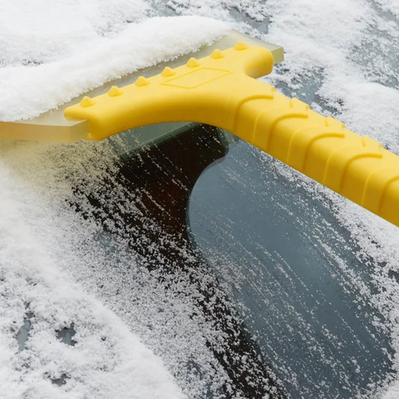 Car Windscreen Windshield Snow Clear Shovel Snow Remover Brush Window Ice Scraper Blade Snow Cleaning Tool Spray on Windows