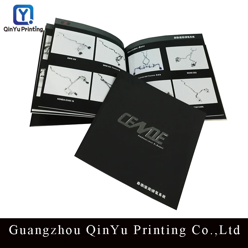 Custom Books Printing Service Instruction Manual Booklet Colorful Catalogue Printing Art Paper Offset Printing Brochure
