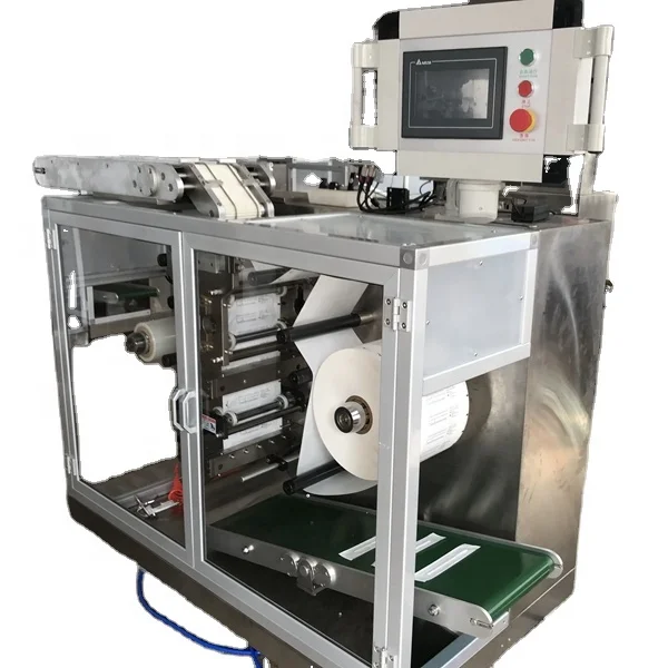 2020 New Product Automatic Nucleic Acid Detection Cotton Swab Plastic Packing Machine Strip Paper China Soft Pouch Packing