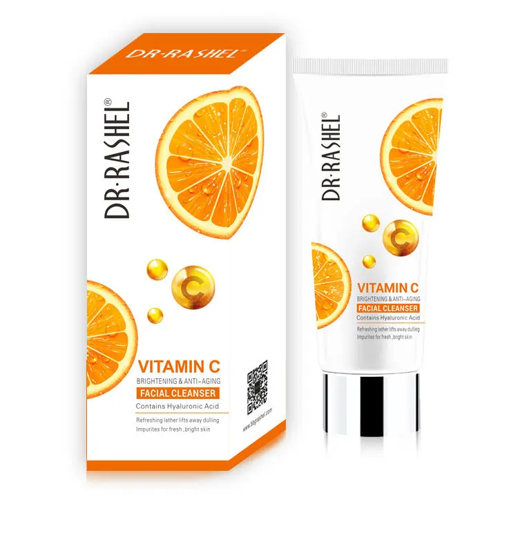 DR. RASHEL Private Label  vitamin C 3in1 Face Wash Foam Facial Cleanser