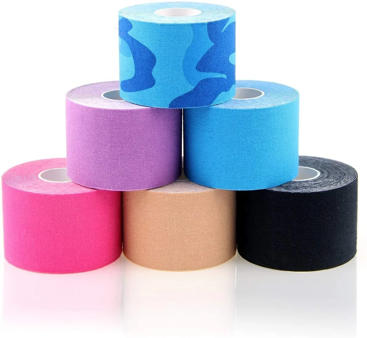 Sports Recovery Kinesiology Tape for Pain Relief and Physio Therapy