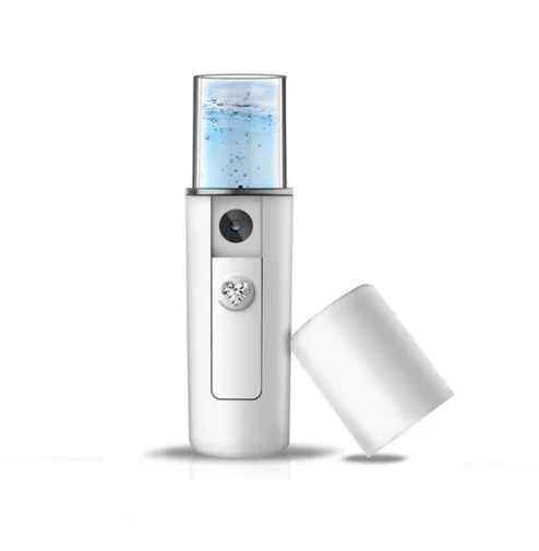Humidifier Rechargeable Nano Sprayer Steamer Face Moisturizing Spray Beauty Instrument Handheld Portable Moisture Meter