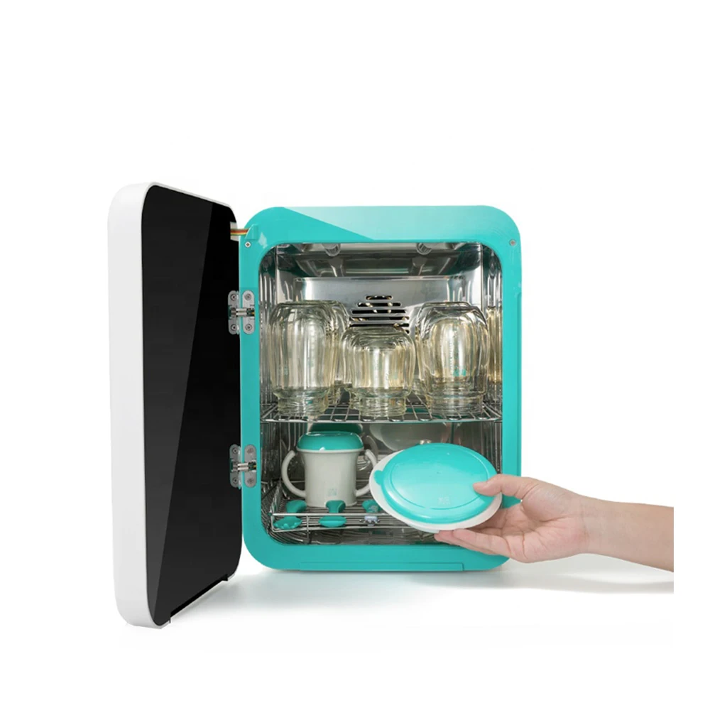 Роскошный модный OEM дезинфекционный шкаф для Детской бутылки от производителя, УФ стерилизатор и сушилка