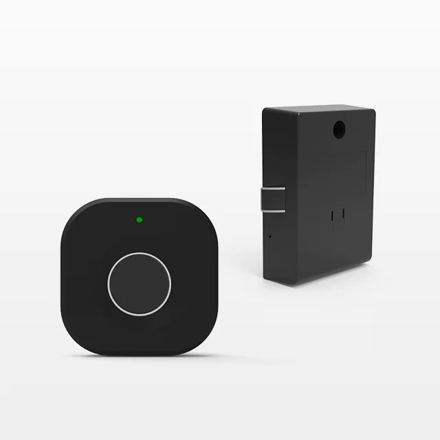 Bio Fingerprint Smart Lock Electric Cabinet and Drawer Door Lock for Glass and Wood Doors