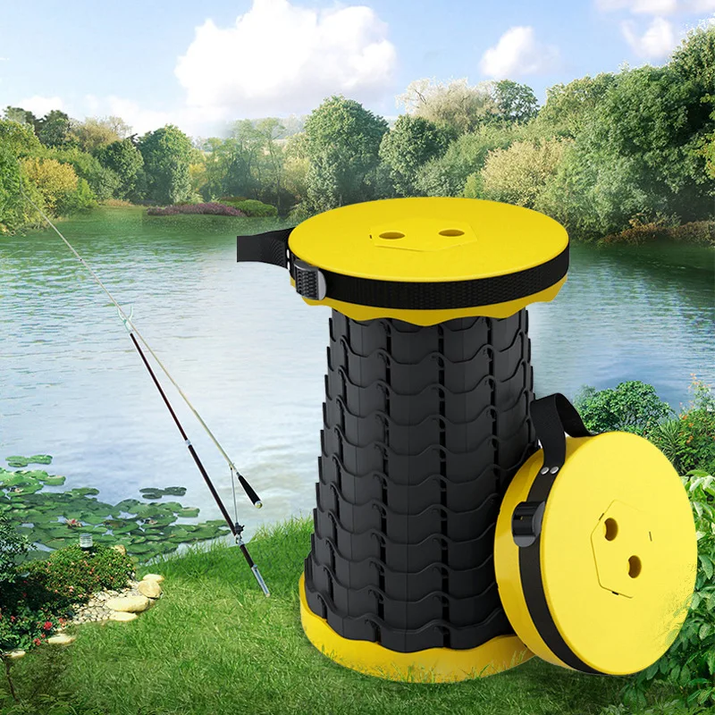 Plastic Stools Retractable Small Folding Telescopic Stool Portable Telescopic Portable Foot Stool