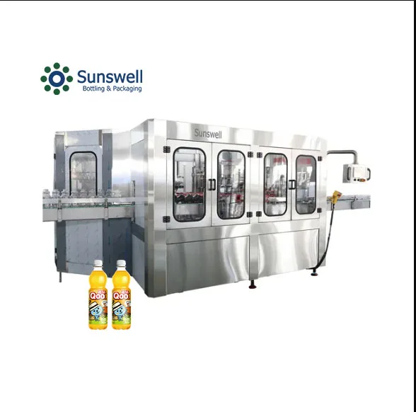 Factory Price Full Automatic PET Bottle lemon juice processing plant peristaltic pump small juice filling machine