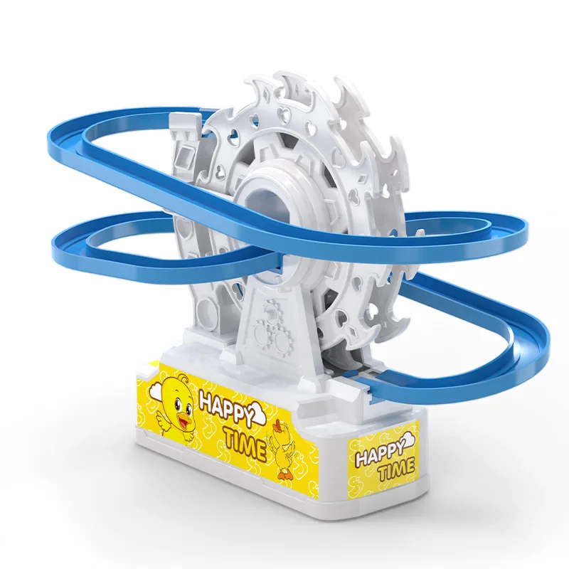 2024 Climbing Duck Railway Roller Coaster 3 Mini Duck Educational Toy With Light And Music Small Duck Climbing Toy