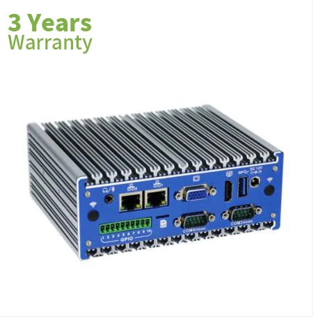 j1900 industrial embedded  pc quad core industrial box pc  rs485 com ddr3l TPM fanless barebone system