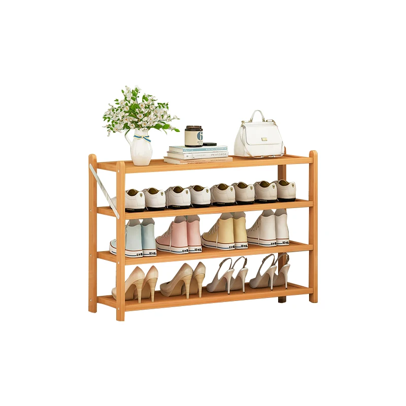 Haohe Amazon Top Selling Home Furniture Rack Shoes Organizer Metal Shelf Shoe Cabinet Bench 2 Tier For Store Rest Area Entrance