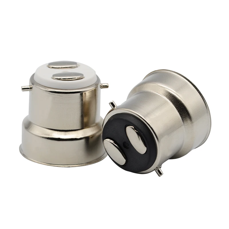 High quality and low price iron nickel B22 Solder free lamp holder