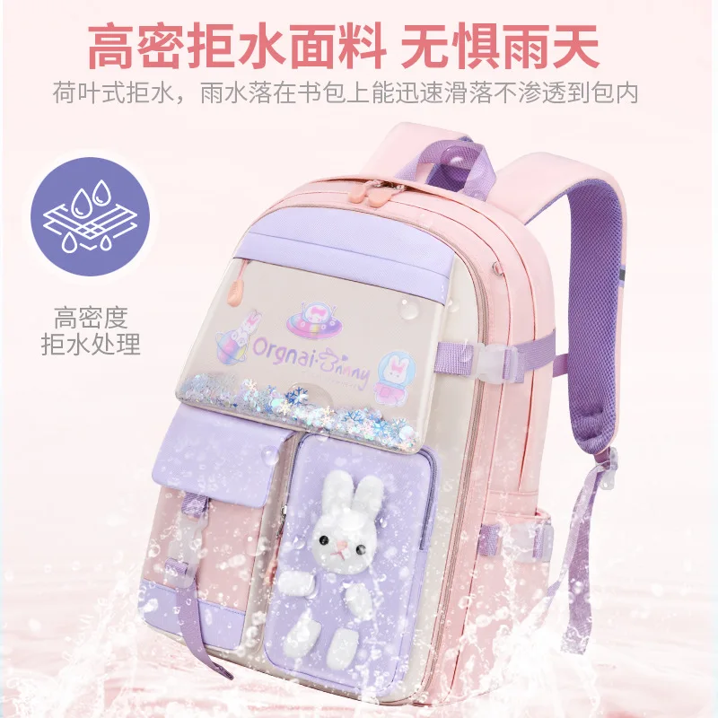 Quicksand schoolbag School Bag China Made Panther High Class Student Girl Backpack Tom And Jerry