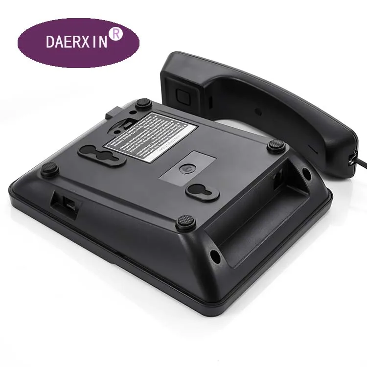 DEX Corded Landline Telephone Customizable Functions Desktop Telephone