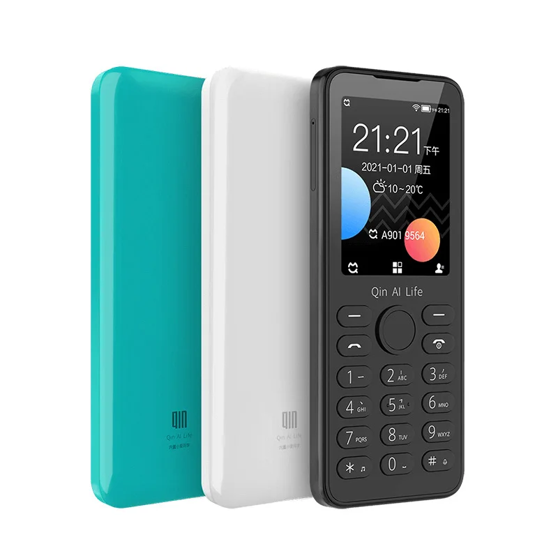  Мобильный телефон Youpin Qin F21S VoLTE 4G сеть Wi-Fi + 2 4 дюймов BT инфракрасный пульт дистанционного управления GPS