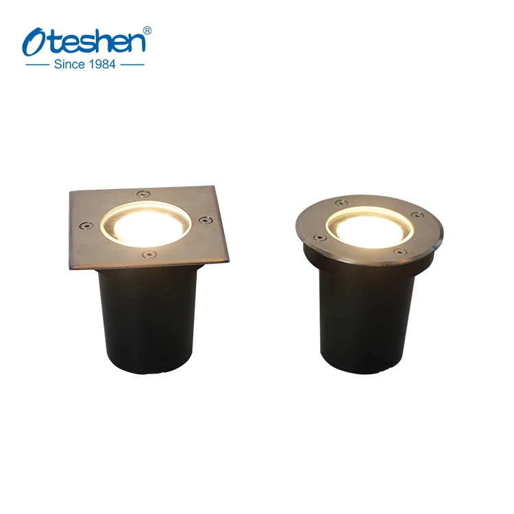 IP67Adjustable Underground Buried Step Light GU10 MR16 Outdoor Floor Inground Lamp S.S. housing for Driveway Landscape Pathway