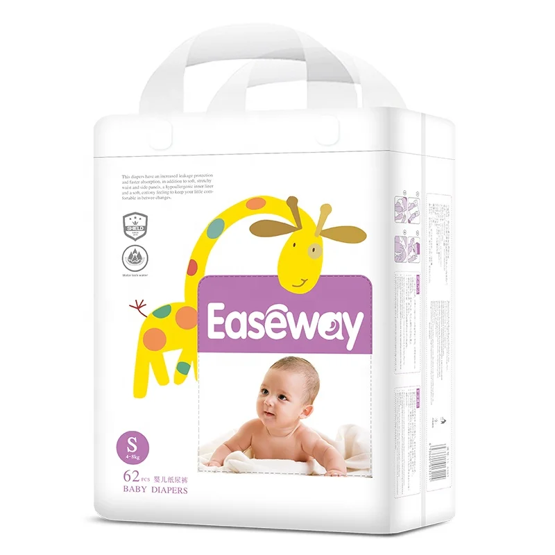 Factory pe film soft diapers ultra-thin wholesale baby diapers supplier baby diapers