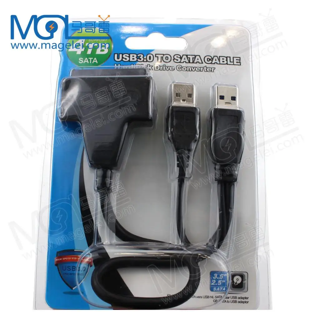  Кабель-преобразователь Sata 22pin на Usb 3 0 кабель передачи данных для жесткого диска с электропитанием от USB
