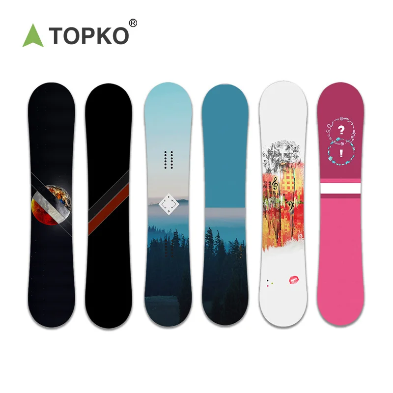 2020 New Professional Custom Skateboard Snowboard for Adult Child Skiing Print Travel Strap snowboard