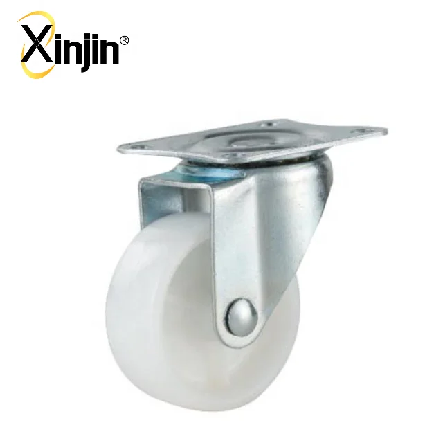 Фиксированные пластиковые нейлоновые ролики для мебели 2,5 дюйма