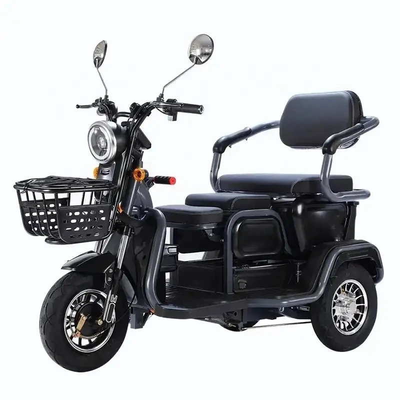 New model cheap electric tricycle folding 600w motor 3 wheels electric bicycle tricycle For Disabled People Or Old People