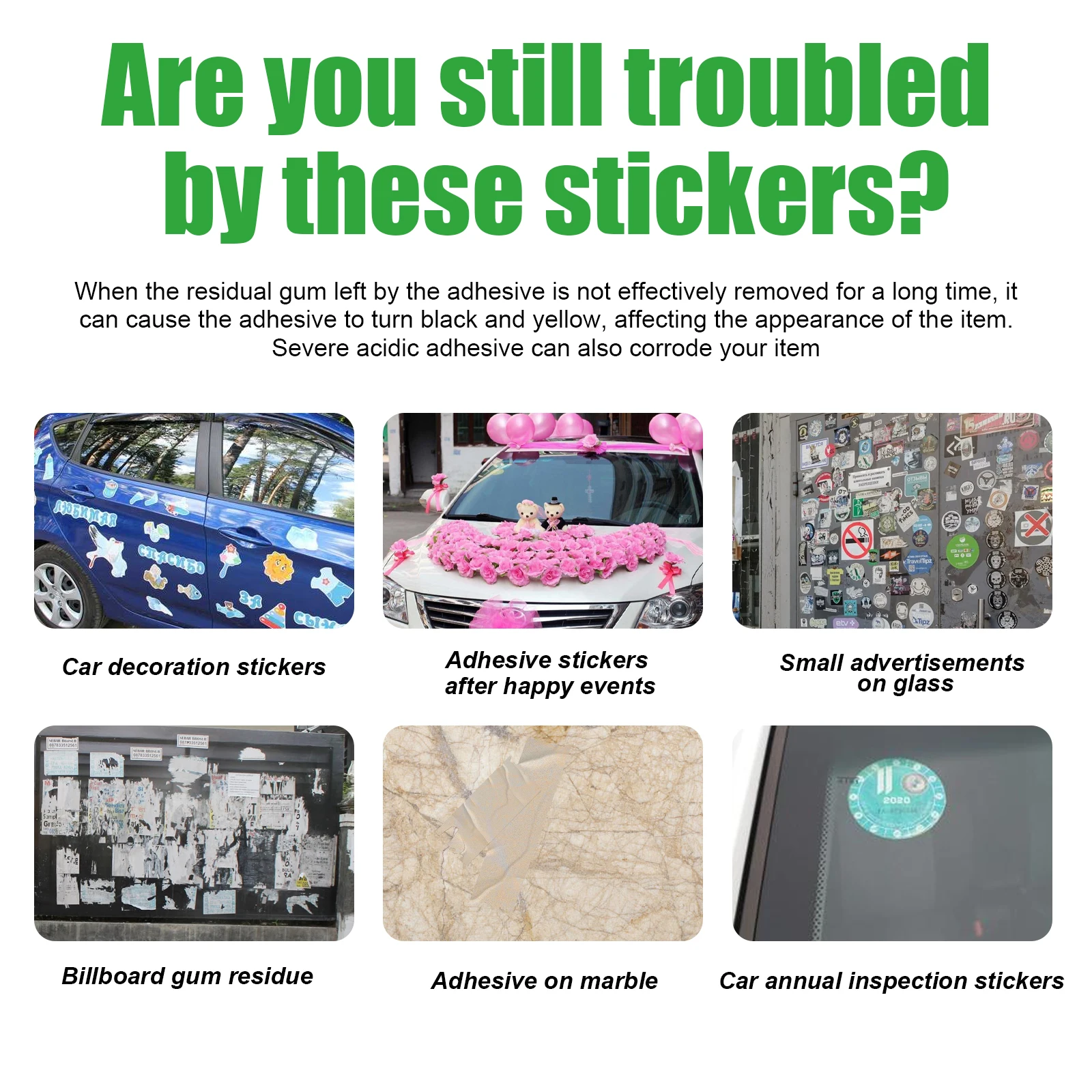 Homonth Adhesive Paper Easy Removal Multipurpose Super Glue Remover Deep Cleaning Glue Remover Spray