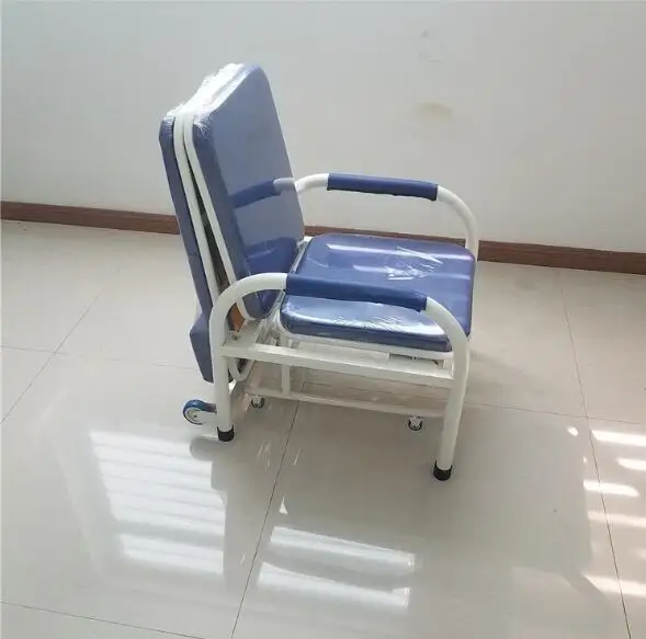 Больничное складное кресло для сопровождения с 4