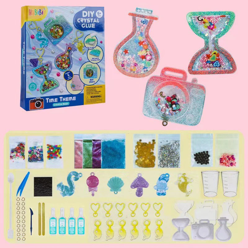 Children art craft supplies for kids christmas arts crafts set diy wholesale kit toy