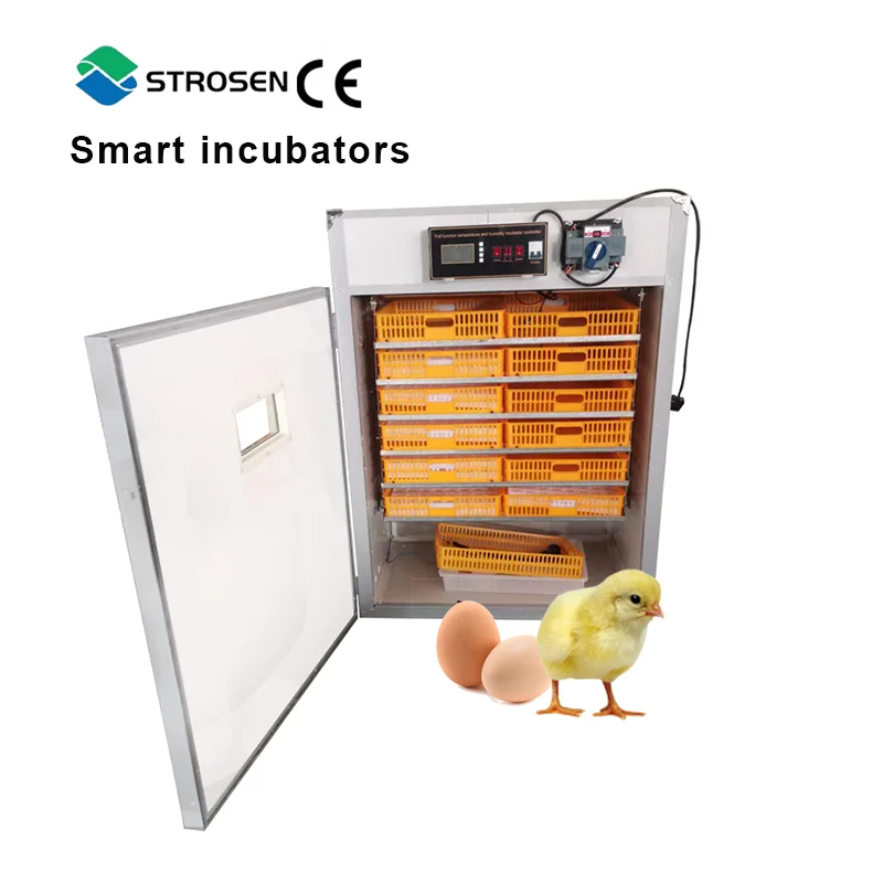 big capacity commercial automatic intelligent hatching 880 egg incubators
