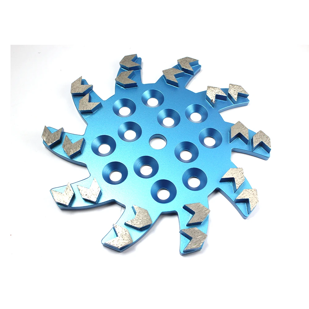 Hot Sale 250mm Special Abrasives Tools Segment Concrete 10 Inch Grinding Wheel For Concrete