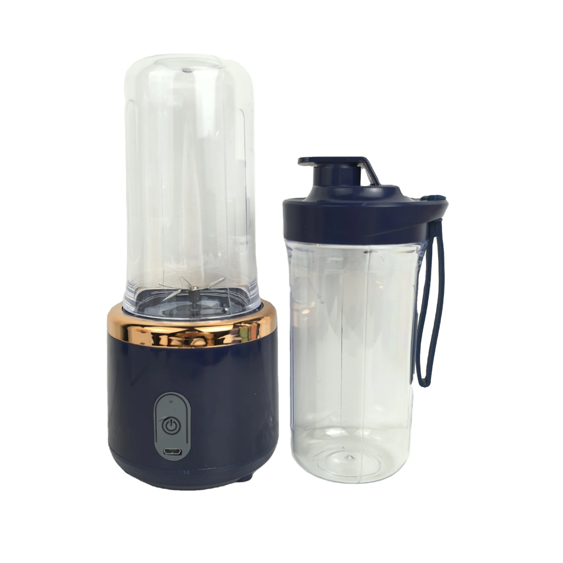 Popular Juicer Rechargeable Portable And Automatic Handheld Usb Fruit Smoothie Six Blades Juicer Cup