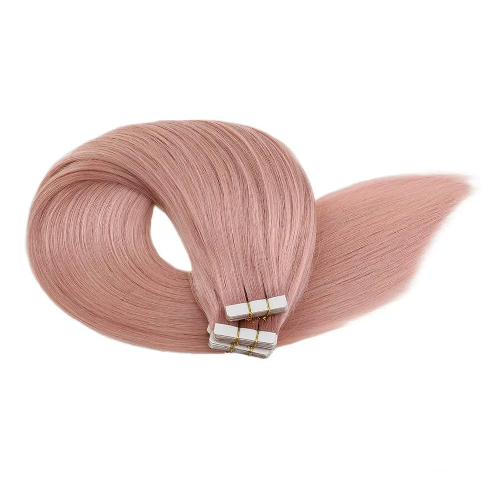 Wholesale Tape Human Hair Extensions,Injected Double Drawn Invisible Slim Skin PU Seamless Russian Tape In Human Hair Extension