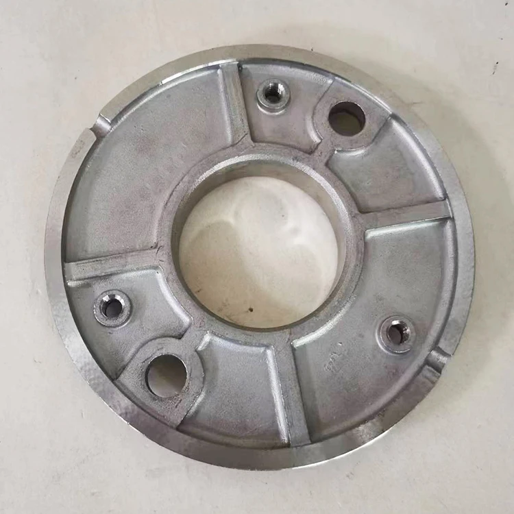 Round post based cover stainless steel fence post mount handrail bracket for stair railing