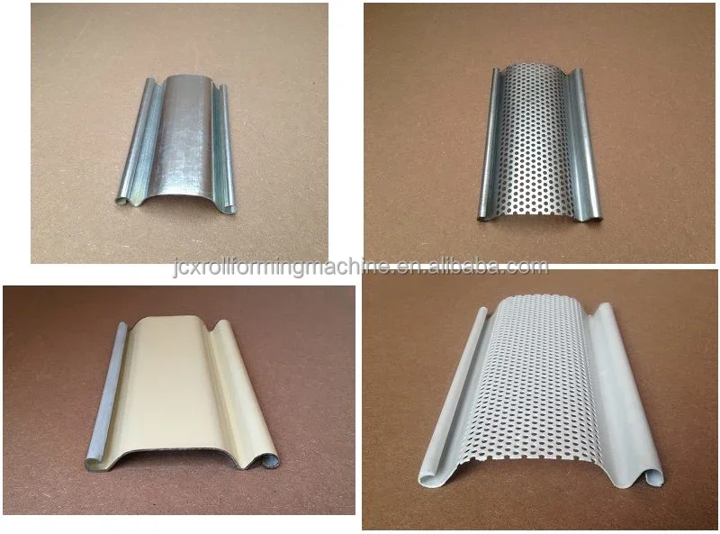 Roller Shutter Garage Door Profile Roll Forming Machine rolling up door slats making machine