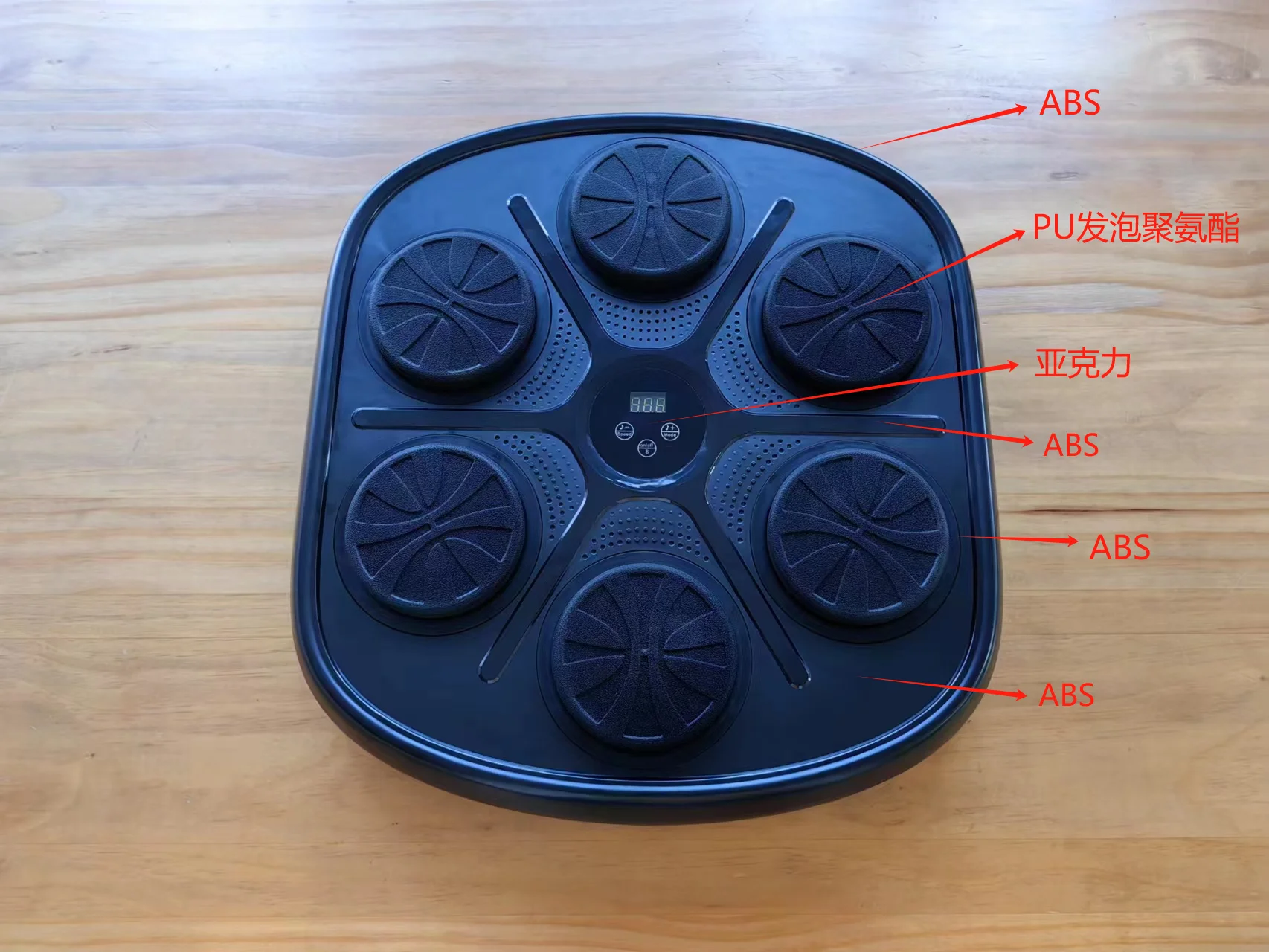 Wholesale APP Smart Music Boxing custom punching bag Box Training Wall Mount Boxing Arcade Machine With Home Focus Game Pads