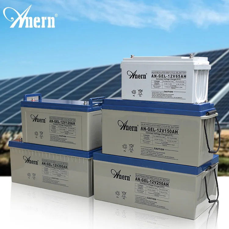 Anern home use 12v 24v 48v off grid Lead Acid Agm Gel solar battery