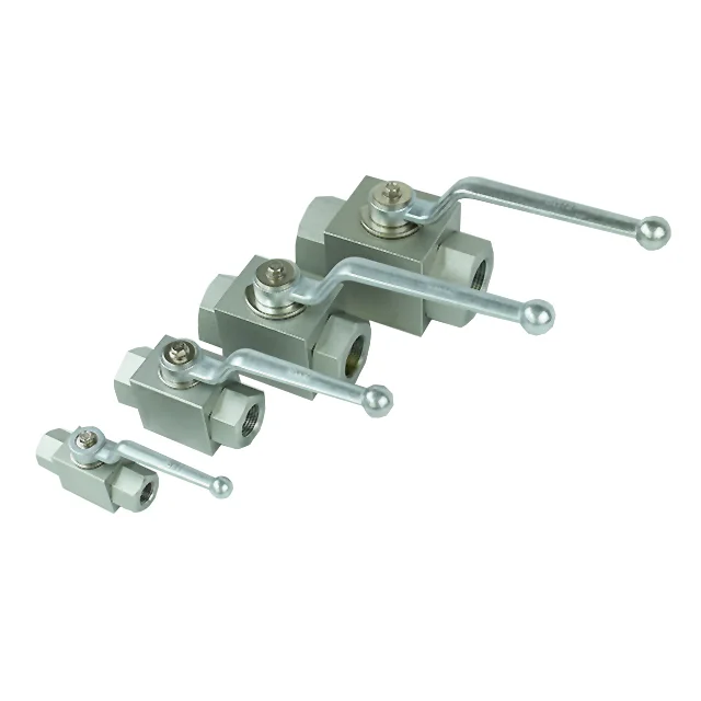KHB KHM Series High Pressure Ball Valve  G1/4 G1/2 G3/8 G3/4 G1 Hydraulic Ball Valve