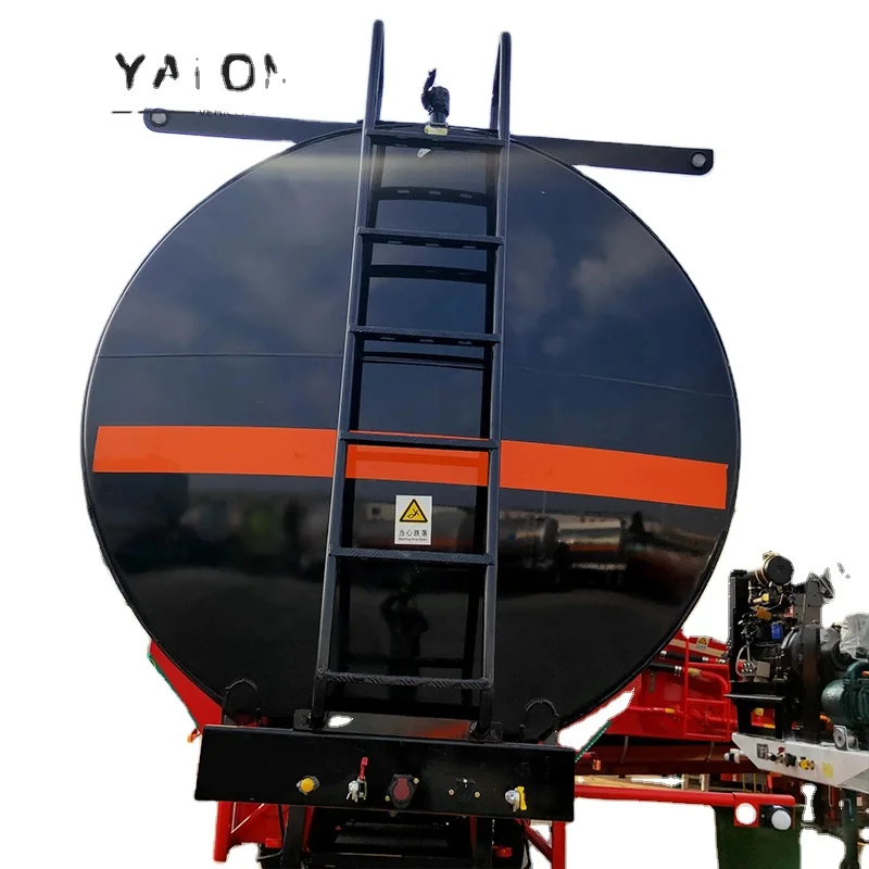 45000 Liter Fuel Tanker Semi-Trailers Tanker Tri Axle Oil Fuel Trailer Sale of Steel Material Semi-Trailer