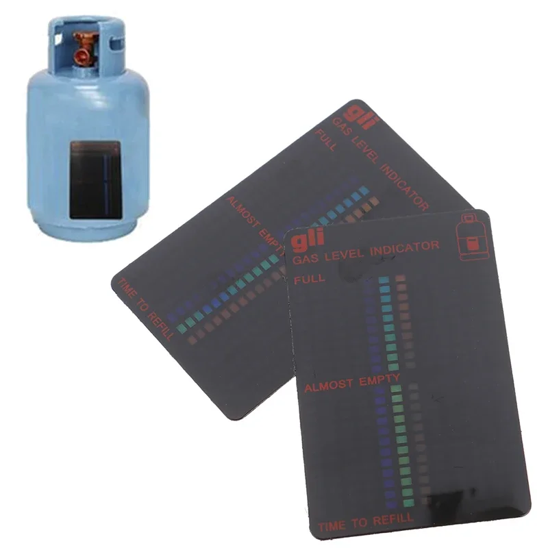Magnetic Gauge Caravan Bottle Propane Butane LPG Fuel Gas Tank Level Indicator Temperature Meter