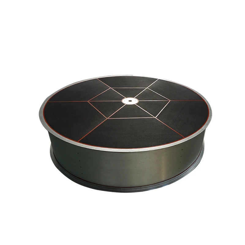 Kmaire Silica Honeycomb Gel Material Desiccant Wheel With Flange For Industrial Dehumidifier Desiccant Rotor