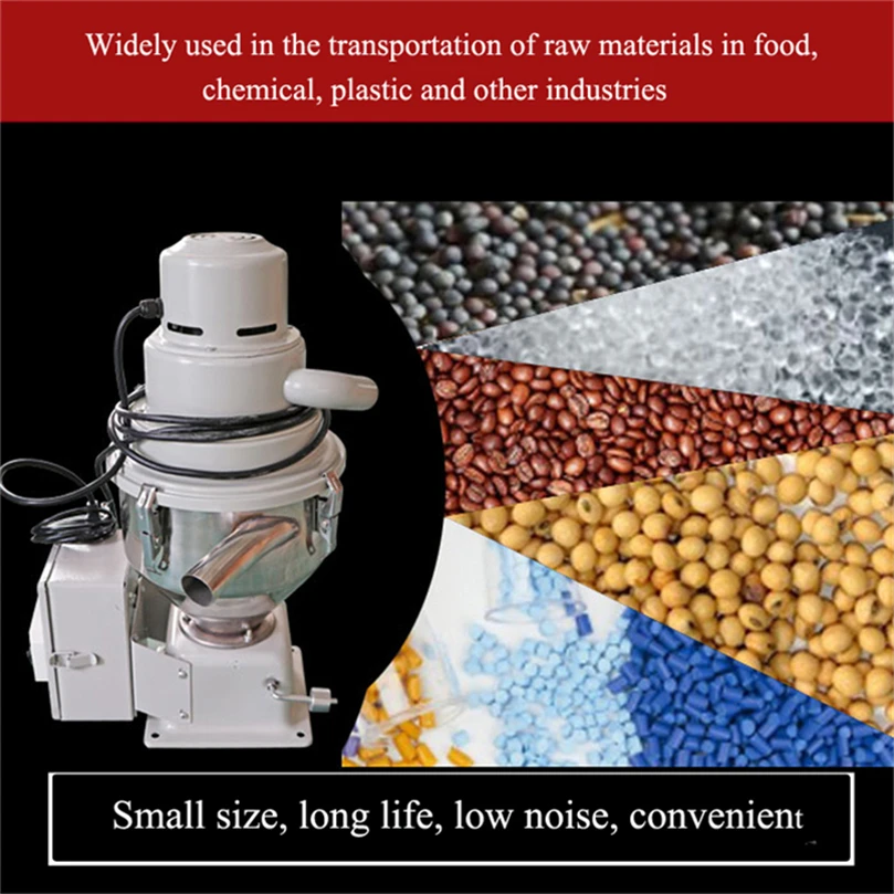 Vacuum Hopper Loader Plastic Injection Granulation Molding Machine 900G Auto Loader 1.5HP